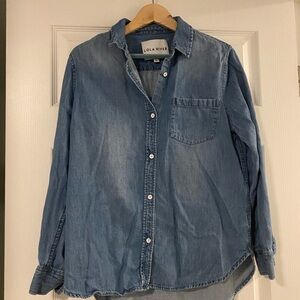 Lola River Denim Shirt, Size M💙